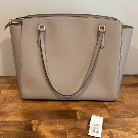 Tory Burch Emerson Top Zip Tote - Picture 2 of 4